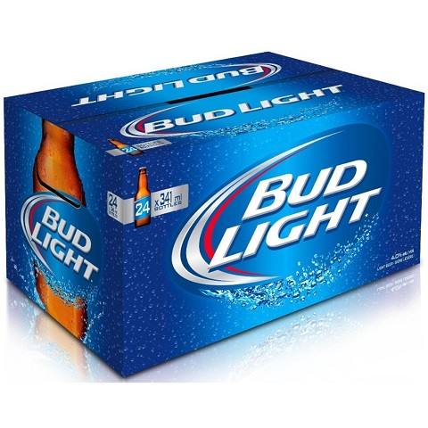  bud light 341 ml - 24 bottles airdrie liquor delivery 