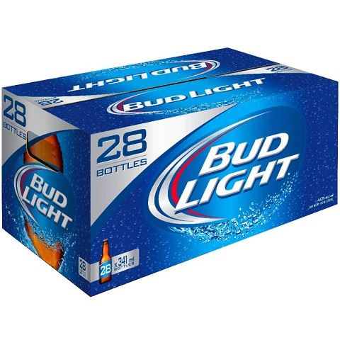  bud light 341 ml - 28 bottles airdrie liquor delivery 