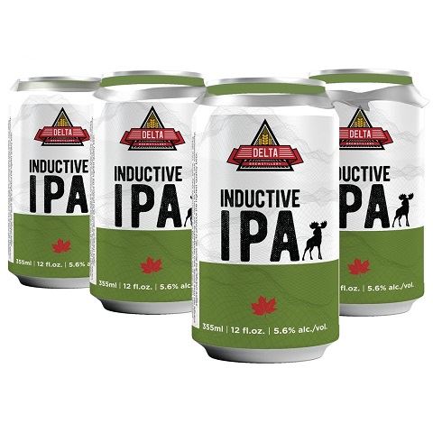  delta inductive ipa 355 ml - 6 cans airdrie liquor delivery 