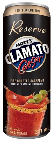 motts clamato reserve 341 ml single can airdrie liquor delivery