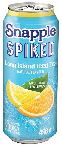 snapple spiked long island iced tea 458 ml single can airdrie liquor delivery